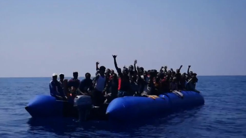 Ilustrační foto: migranti ve Středozemním moři